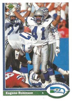 Eugene Robinson Seattle Seahawks 1991 Upper Deck NFL #120